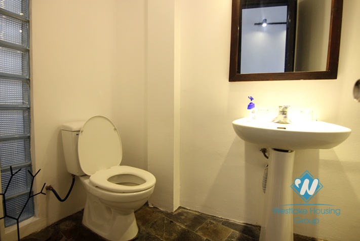 Lakeview balcony and quiet apartment for rent in Truc Bach, Ba Dinh